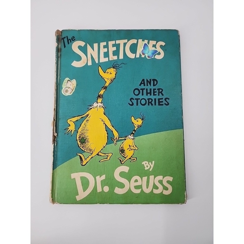 Dr Seuss The Sneetches and Other Stories Hardcover Vintage 1961 394-80089-3
